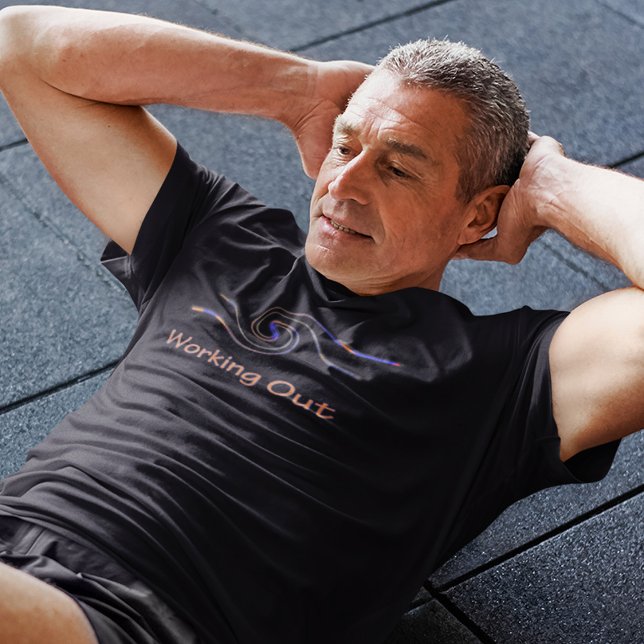 Working Out Skipping Rope T-shirt (Creator Uploaded)