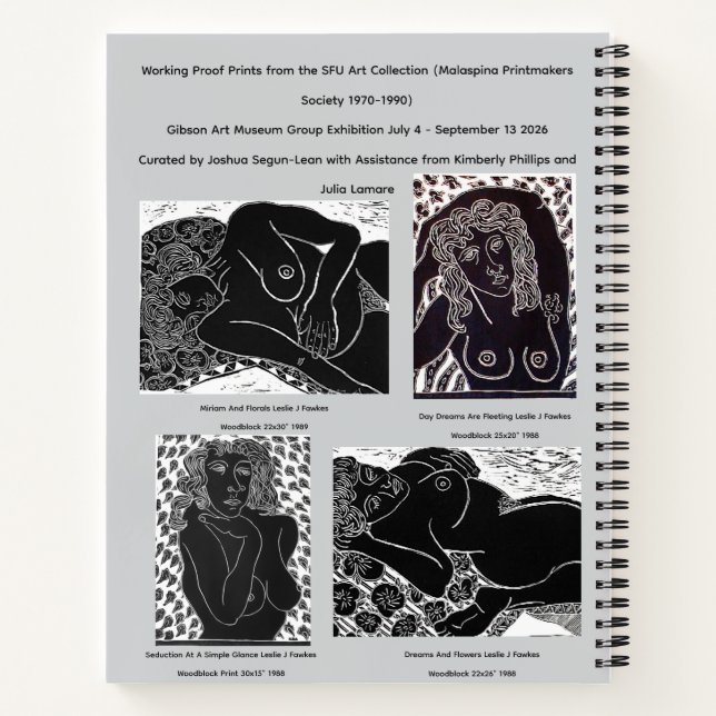Working Proof Group Image Softcover 27.9cm x21.6cm Notebook (Back)