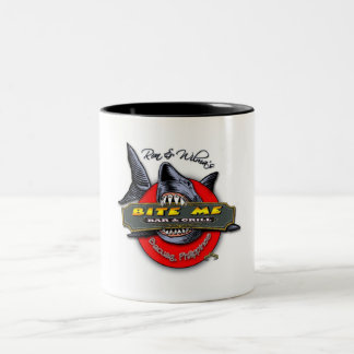 WORKING-SHARK-LOGO Two-Tone COFFEE MUG