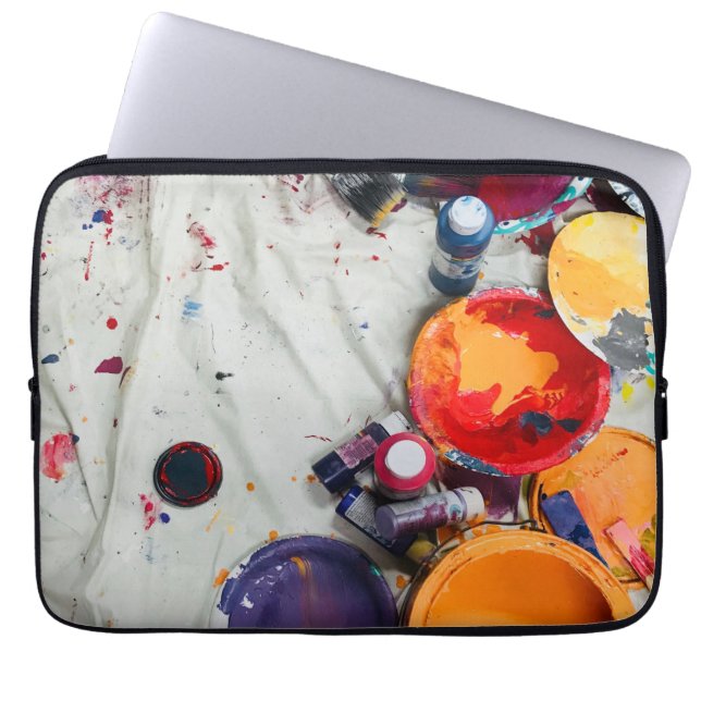 working studio laptop sleeve (Front)