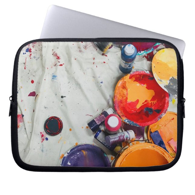 working studio laptop sleeve (Front)