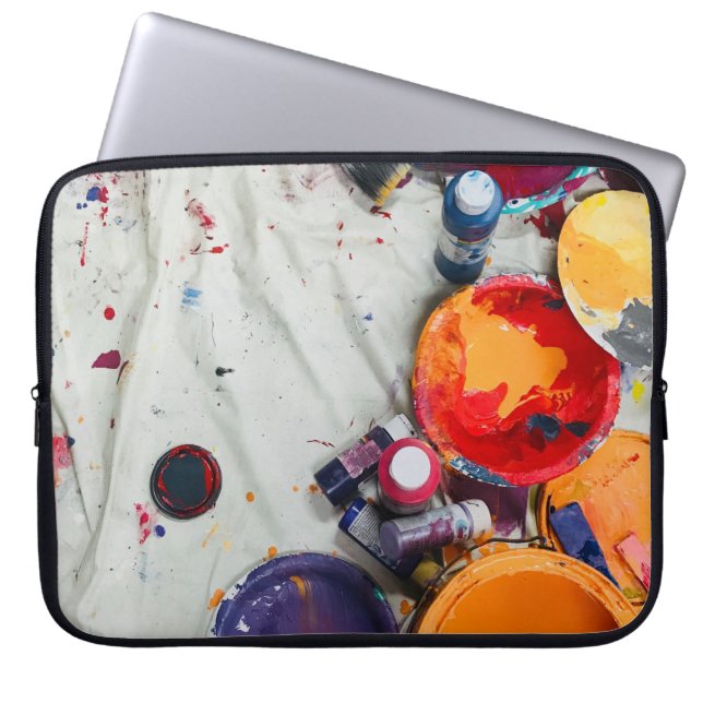 working studio laptop sleeve (Front)