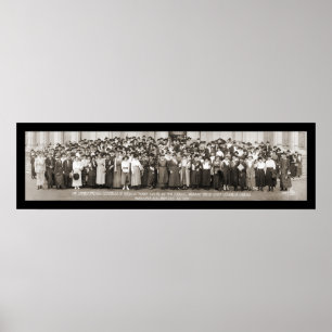 Working Women In DC Photo 1919 Poster