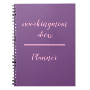 Workingmom Boss Hashtag Planner Notebook
