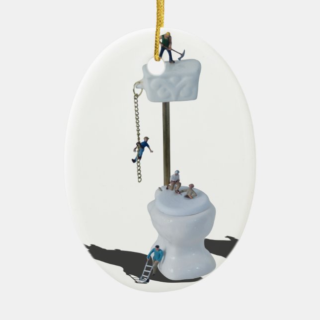 WorkingOnPlumbingIssues052714.png Ceramic Tree Decoration (Front)