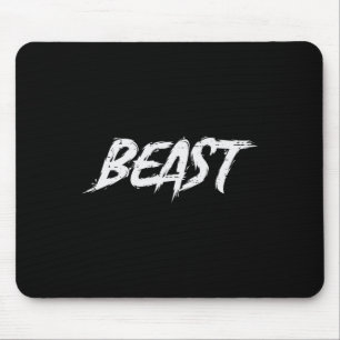 Workout Beast Gym Bodybuilding Training Fitness Me Mouse Pad