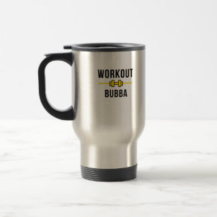 Workout bubba travel mug