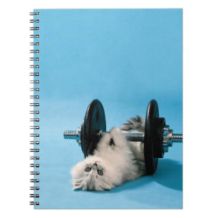 Workout Cat Notebook