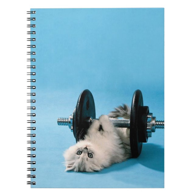 Workout Cat Notebook (Front)
