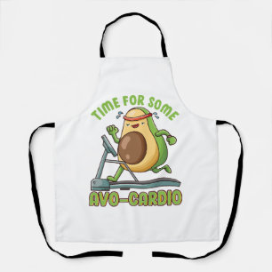 Workout Exercise Funny Humour Sayings Quotes Apron