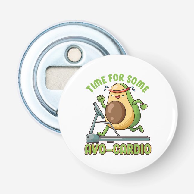 Workout Exercise Funny Humour Sayings Quotes Bottle Opener (Front)