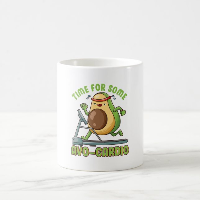 Workout Exercise Funny Humour Sayings Quotes Coffee Mug (Center)