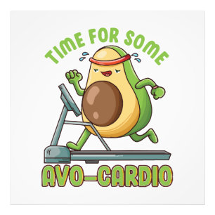 Workout Exercise Funny Humour Sayings Quotes Photo Print