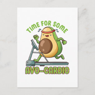 Workout Exercise Funny Humour Sayings Quotes Postcard