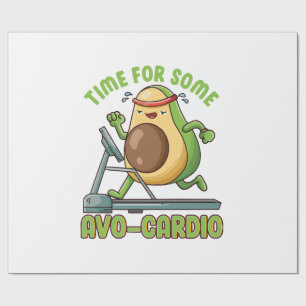 Workout Exercise Funny Humour Sayings Quotes Wrapping Paper