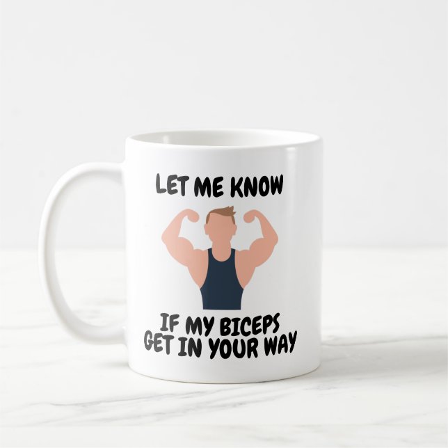 Workout fanatic coffee mug (Left)