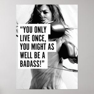 Workout Fitness Gym Motivational Poster