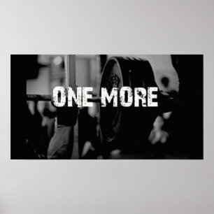 Workout Fitness Gym Motivational Poster