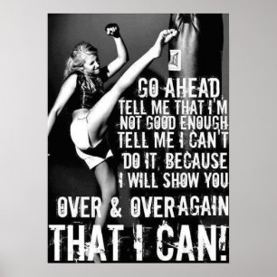 Workout Fitness Gym Motivational Poster
