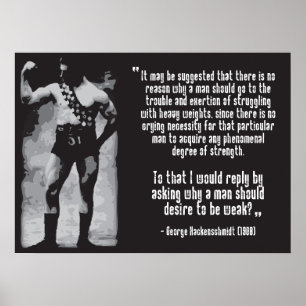 Workout Fitness Gym Motivational Poster