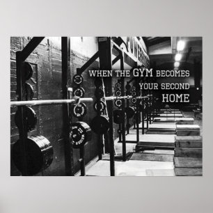 Workout Fitness Gym Motivational Poster