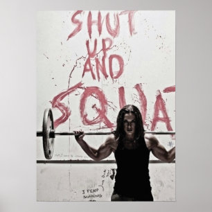 Workout Fitness Gym Motivational Poster