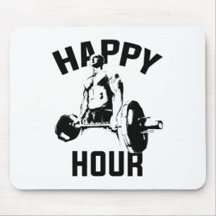Workout Funny Deadlift Gym Motivational Weight Lif Mouse Pad