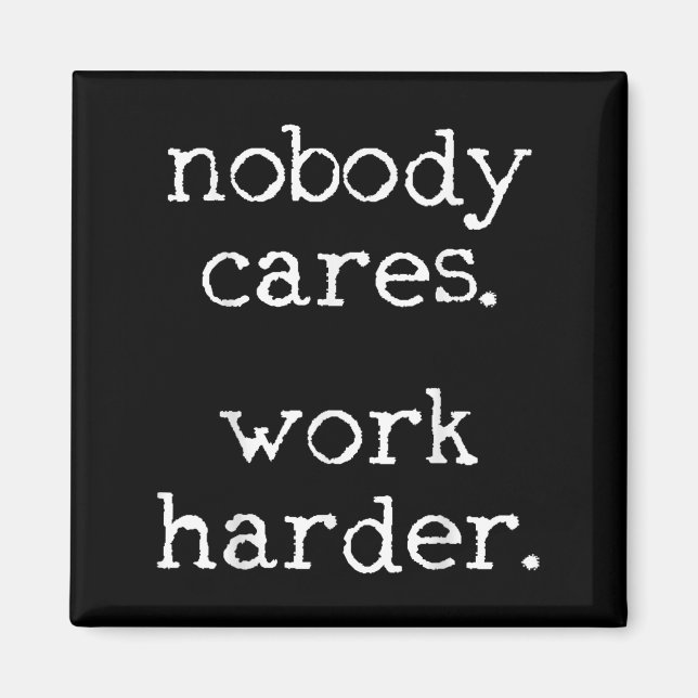 Workout Gym Fitness Exercise Motivational  Magnet (Front)