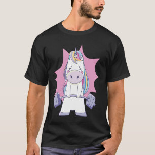 Workout Gym Unicorn T-Shirt