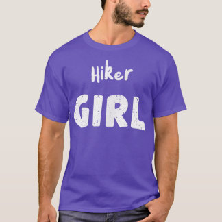 Workout Hiker GirlHiking Sayings 1420 T-Shirt