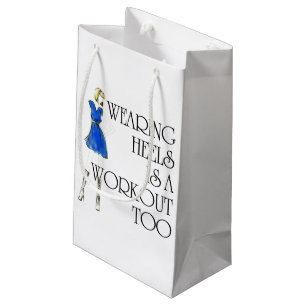 WORKOUT IN HEELS SMALL GIFT BAG
