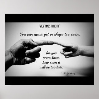 Workout Inspiration for Dad Poster