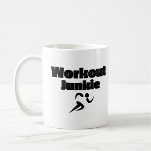 Workout Junkie Jersey Short Sleeve Coffee Mug