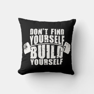 Workout Motivation - Build Yourself - Barbell Cushion
