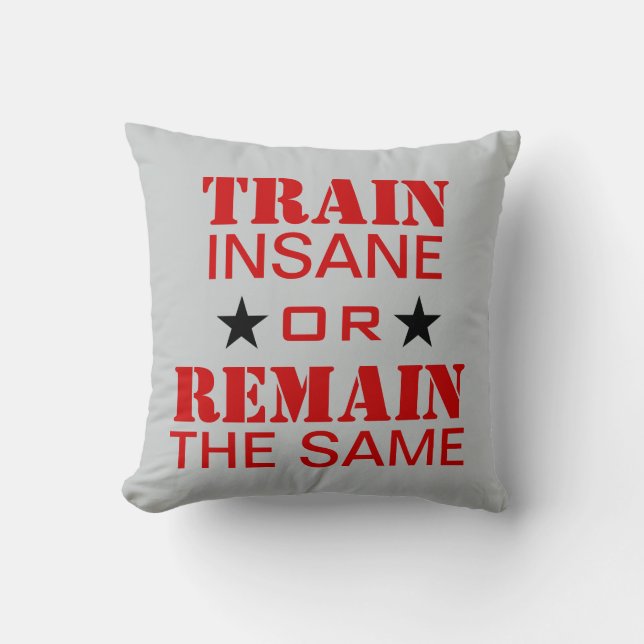 Workout Motivation Cushion (Front)