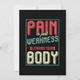 Workout Motivation Gym Trainer Gym Coach Weightlif Invitation