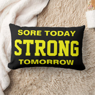 Workout Motivation Lumbar Cushion