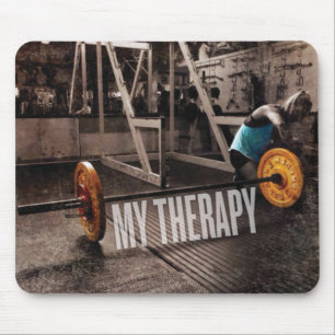 Workout Motivation - My Therapy Mouse Pad