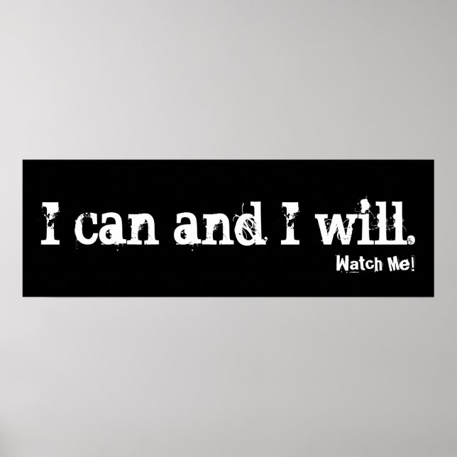 Workout Motivation Poster (Front)