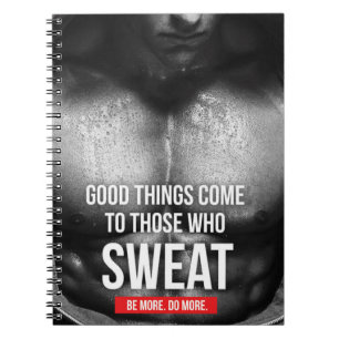 Workout Motivation - Sweat Notebook