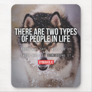 Workout Motivational Mouse Pad