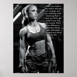 Workout Motivational Poster