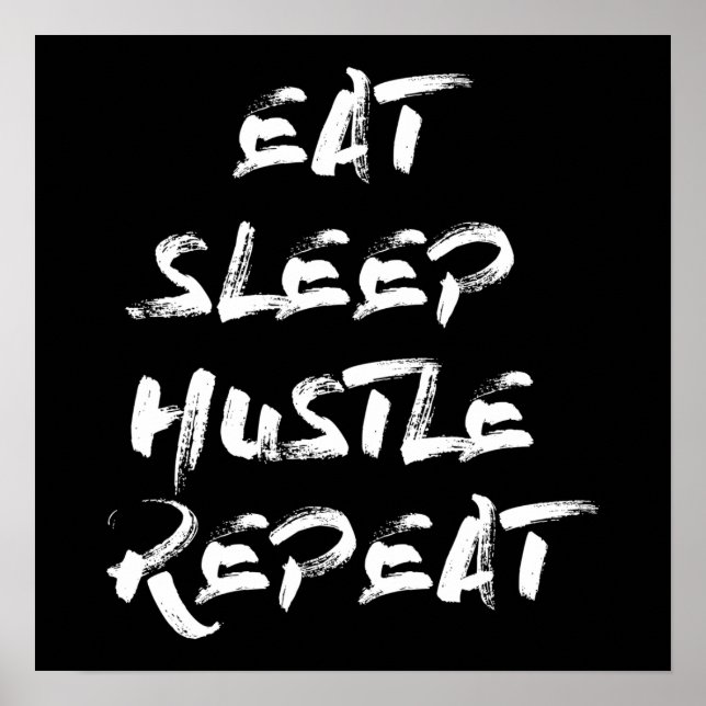 Workout Motivational Poster (Front)