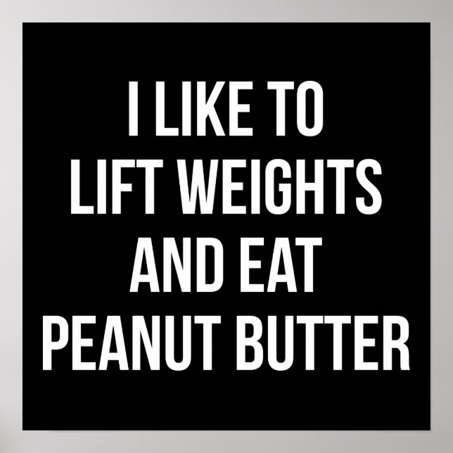 Workout Motivational Poster (Front)