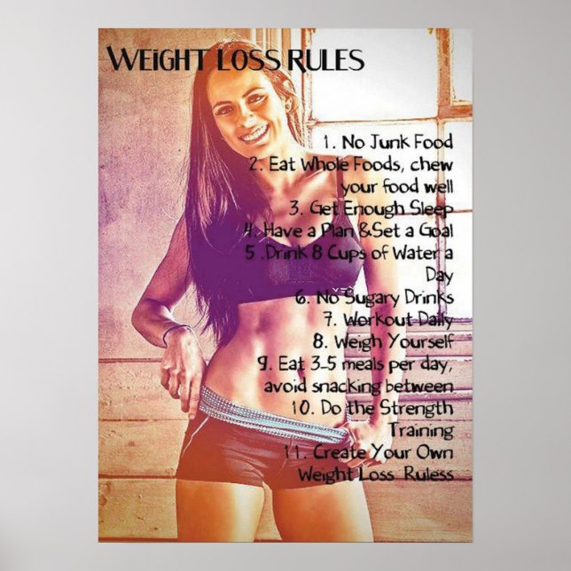 Workout Motivational Poster (Front)