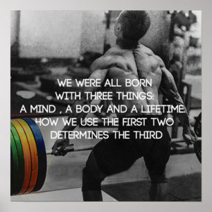 Workout Motivational Poster