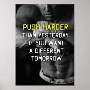 Workout Motivational Poster
