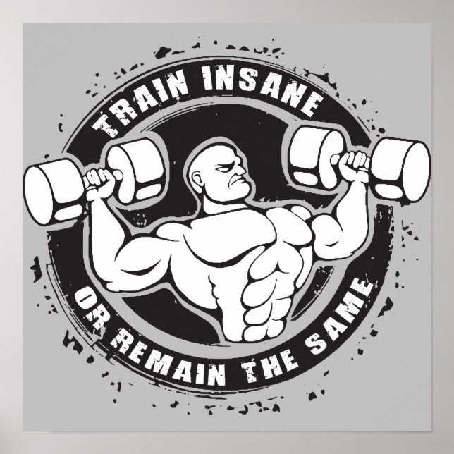 Workout Motivational Poster (Front)