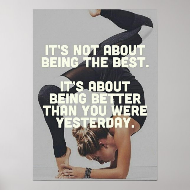 Workout Motivational Poster (Front)