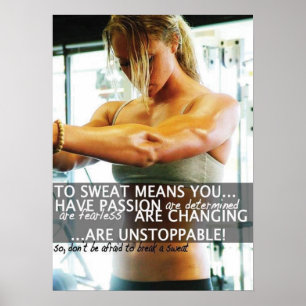 Workout Motivational Poster